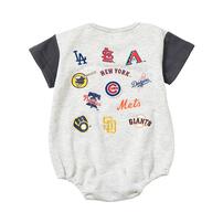 MLB チームMIXボディスーツ オフホワイト&times;80cm