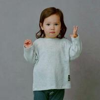 ローリーズファームベビー 楊柳ロングスリーブTシャツ (オフホワイト×90cm) ベビーザらス限定