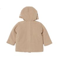 RAT-A-TATR ラッタッター ダッフルコート 中綿 無地 ベージュ×95cm