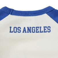 MLB ラグランボディスーツ ドジャース ブルー×80cm ベビーザらス限定