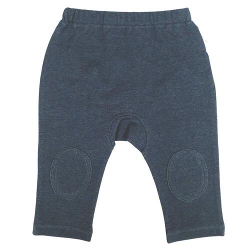 モンキーパンツ 裏毛 ネイビー×80cm