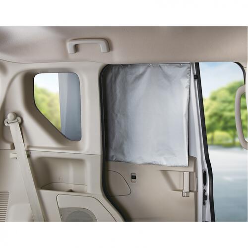 車用遮夏サイドカバー2枚組 取付簡単 日よけ 日焼け止め UVカット 遮光 遮熱 断熱 保冷ひんやりグッズ