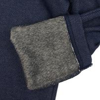 デイリーパンツ 裏シャギー ブルー 80cm