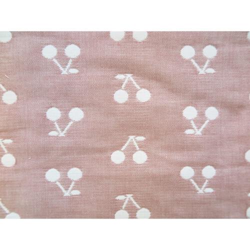 6重織ガーゼハンカチ 3枚組 チェリー柄 ベビーザらス限定