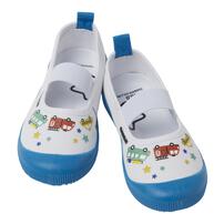 上履き クルマ柄 ブルー&times;18cm ベビーザらス限定