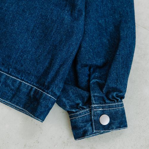【FirstCloset×mioさん】デニムジャケット ネイビー×95cm