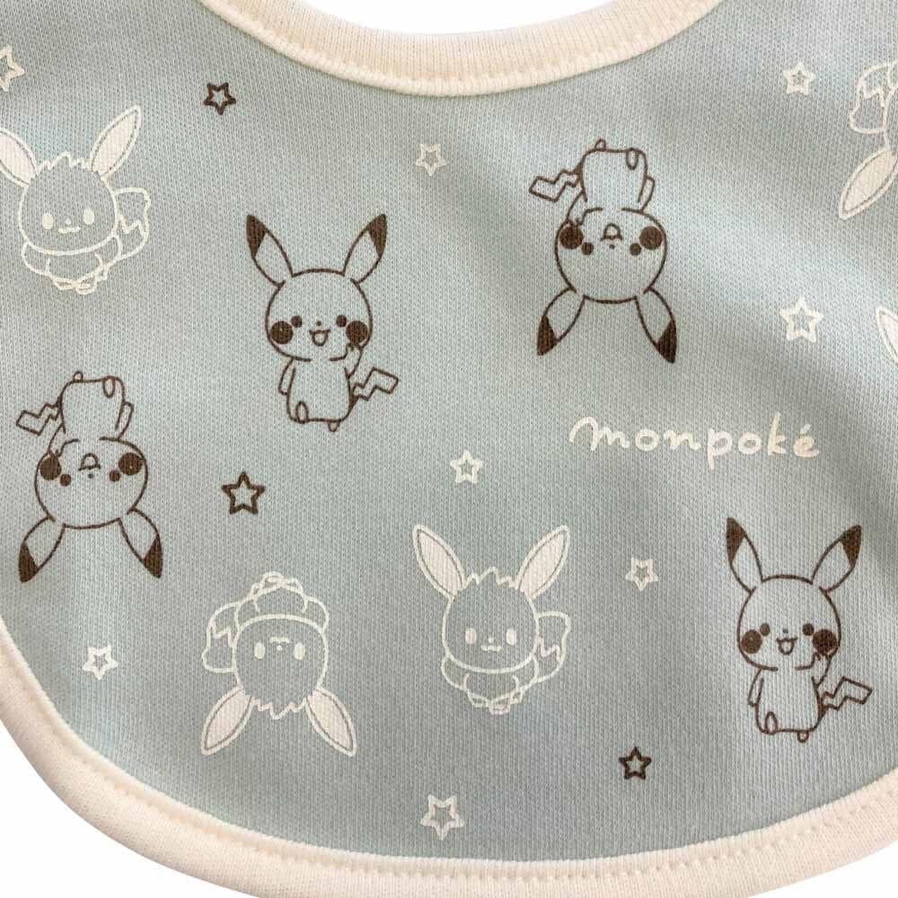 新品モンポケピカチュウスタイポケモン犬印ベビースタイ出産祝いポケモンスリープ
