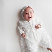 セレモニードレスセット 3Dレース 赤ちゃん 出産準備 出産祝い ベビー服 子供服