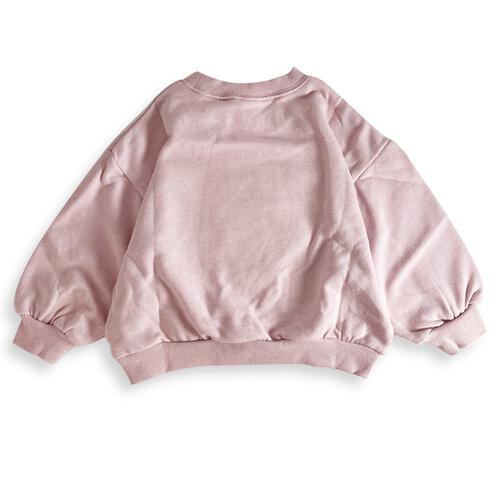 COJIKA プリントアップリケデイリートレーナー 裏毛 チェリー ピンク×80cm ベビーザらス限定