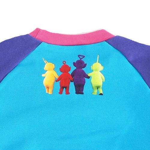 【お1人様1点限り】【テレタビーズ】ラグラントレーナー ブルー×80cm