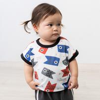 半袖Tシャツ こいのぼり 総柄 イベント 80-90cmベビーザらス限定