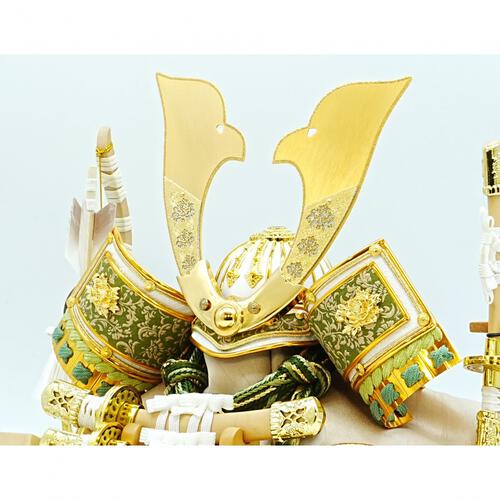 【五月人形】兜ケース飾り「緑七宝木目調半円アクリル」（538283）トイザらス・ベビーザらス限定【メーカー直送】