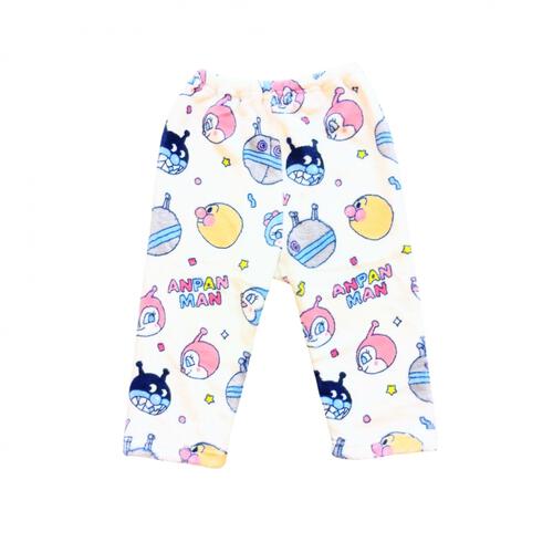ANPANMAN アンパンマン あったかフリースパジャマ 総柄 ピンク×90cm