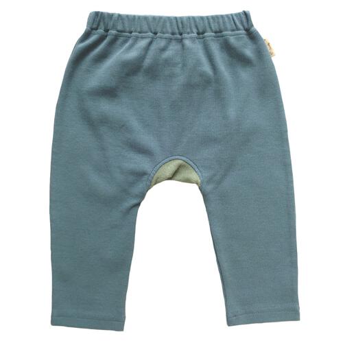 オシリハッピーモンキーパンツ 恐竜 ブルー×90cm ベビー服 ベビーウェア ボトムス 赤ちゃん 男の子 女の子 ユニセックス 子供服 保育園 幼稚園