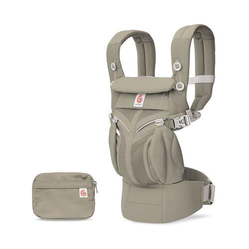 Ergobaby エルゴベビー OMNI Classic (ソフトオリーブ) 抱っこ紐 対面抱き 前向き抱き 腰抱き おんぶ 新生児～20.4kg