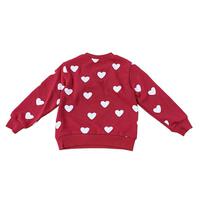 クリスマストレーナー 裏毛 サンタ レッド×90cm ベビーザらス限定