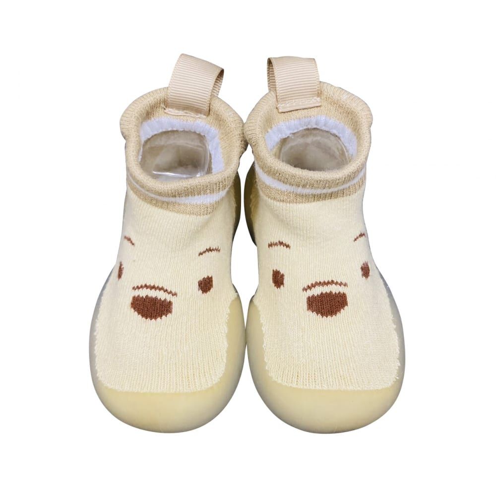 BABYスイーツヘクセンハウス チョコ JSK+カチューシャ+靴下【3点セット】 ディズニー ソックスシューズ くまのプーさん(ベージュ×11cm