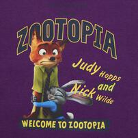 Disney ディズニー ズートピア 長袖デイリートレーナー 起毛 パープル×95cm ベビーザらス限定