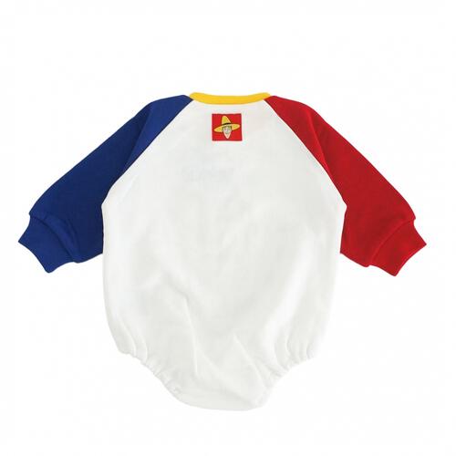 【Welcome to the Universe Baby × chimajiro0730さん】おさるのジョージ 長袖ダルマボディスーツ ナチュラル×70cm