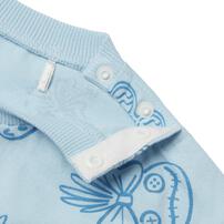 Disney ディズニー 半袖ボディスーツ ドッカン サガラ スティッチ サックス&times;80cm ベビーザらス限定