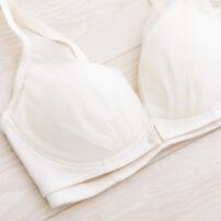 Petit jouet for maternity プティジュエット ベベシェリ 授乳ブラ フロントオープン(ナチュラル×M MU)