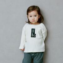 ローリーズファームベビー リブロングスリーブTシャツ(オフホワイト×80cm) ベビーザらス限定