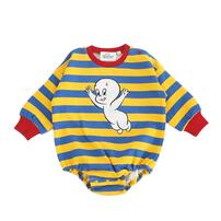 【Welcome to the Universe Baby × chimajiro0730さん】キャスパー 長袖ダルマボディスーツ イエロー×70cm