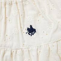 POLO BCS 袖フリルロンパース ホワイト&times;70cm ベビーザらス限定