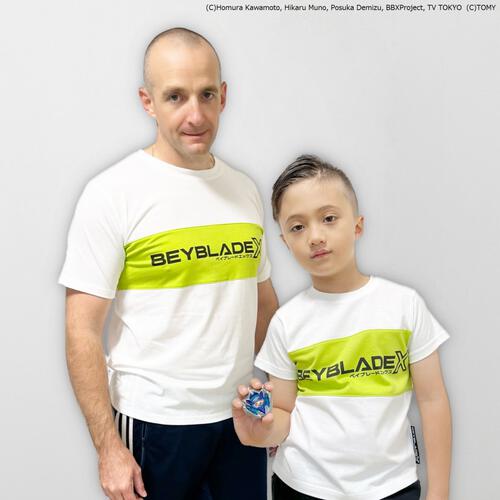 BEYBLADE X ベイブレードエックス 半袖Tシャツ 切替 ジュニア 160cm