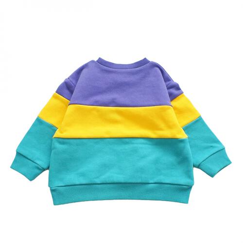 【Champion】長袖切替トレーナー グリーン×90cm ベビーザらス限定