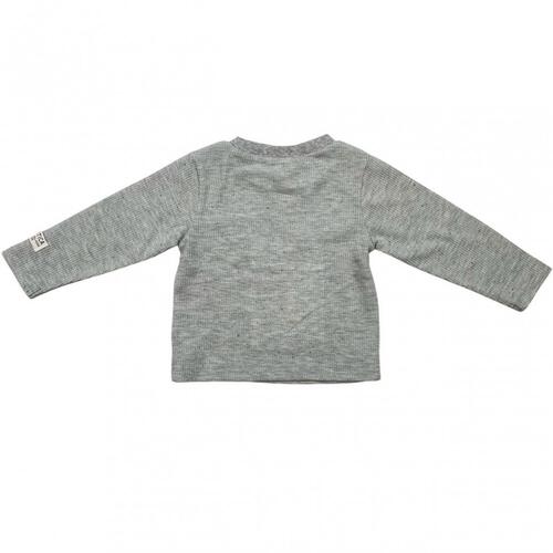 sophitica ワッフルカラフルネップTシャツ グレー&times;80cm