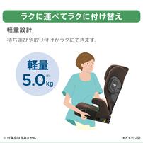 Aprica アップリカ ライドクルー ISOFIX AC (ブラウン) ジュニアシート ブースターシート ISOFIX固定 3歳半頃～12歳頃まで