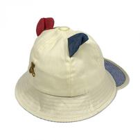 POLOBCS メトロハット ヌイグルミクマ 日よけ付き ナチュラル&times;46cm 