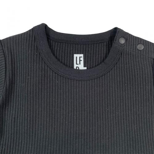 ローリーズファームベビー ふんわりボディスーツ(ブラック×80cm) ベビーザらス限定