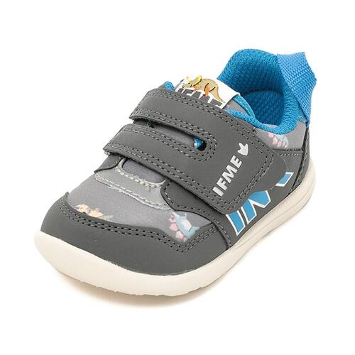 イフミーベビーシューズ 恐竜 204303(グレー&times;12.0cm)