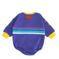 【Welcome to the Universe Baby × chimajiro0730さん】ET 長袖ダルマボディスーツ パープル×70cm