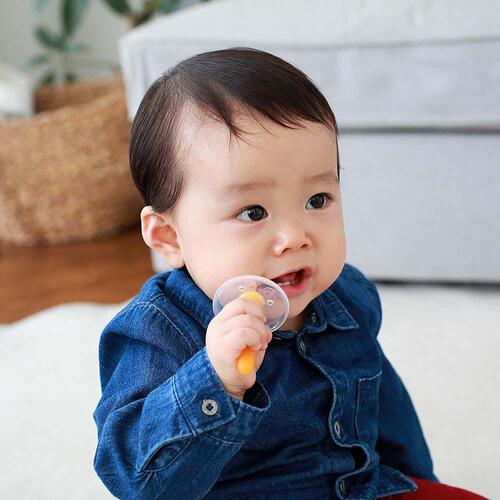 親子で乳歯ケア 乳歯ブラシ レッスン段階2