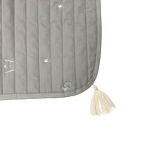 SNOOPY イブルキルト おくるみ 総柄 スヌーピー(グレー×フリー) ベビーザらス限定