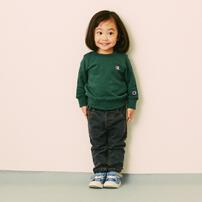Champion チャンピオン 長袖トレーナー グリーン×90cmベビーザらス限定