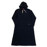 POLO パーカーワンピース 授乳口付き 裏毛(ブラック×M-L) ベビーザらス限定