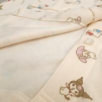 サンリオキャラクターズ 長袖テーラーパジャマ 総柄 シャギー ベビーザらス限定