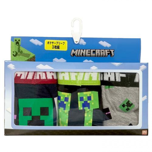 マインクラフト ボクサー3枚組 (ネイビー×110cm) ベビーザらス限定