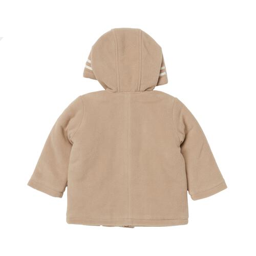 RAT-A-TATR ラッタッター ダッフルコート 中綿 無地 ベージュ×80cm