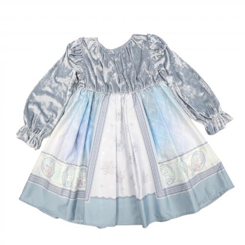 ディズニー アナと雪の女王 エルサ コスチューム ドレス アクセサリー付き 120cm