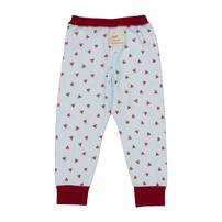 【FirstCloset×mioさん】 長袖ボディスーツ レギンス付き スムス サックス×70-80cm ベビーザらス限定