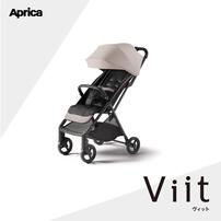 Aprica アップリカ Viit ヴィット (ベージュ) B型ベビーカー 簡単折りたたみ 姿勢サポート 7ヶ月～4歳頃対応