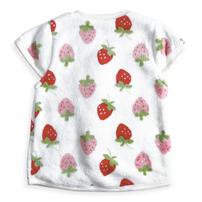 パジャマベスト フリース イチゴ柄 レッド×80-95cm ベビーザらス限定