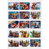 虫よけキャラシール ナンバーワン戦隊ゴジュウジャー