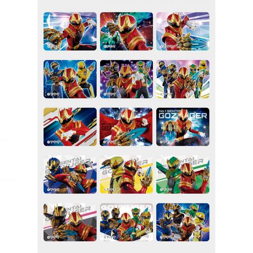 虫よけキャラシール ナンバーワン戦隊ゴジュウジャー