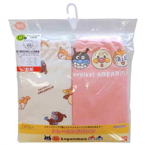 アンパンマン 2枚組 6層トレーニングパンツ ピンク&times;90cm ベビーザらス限定